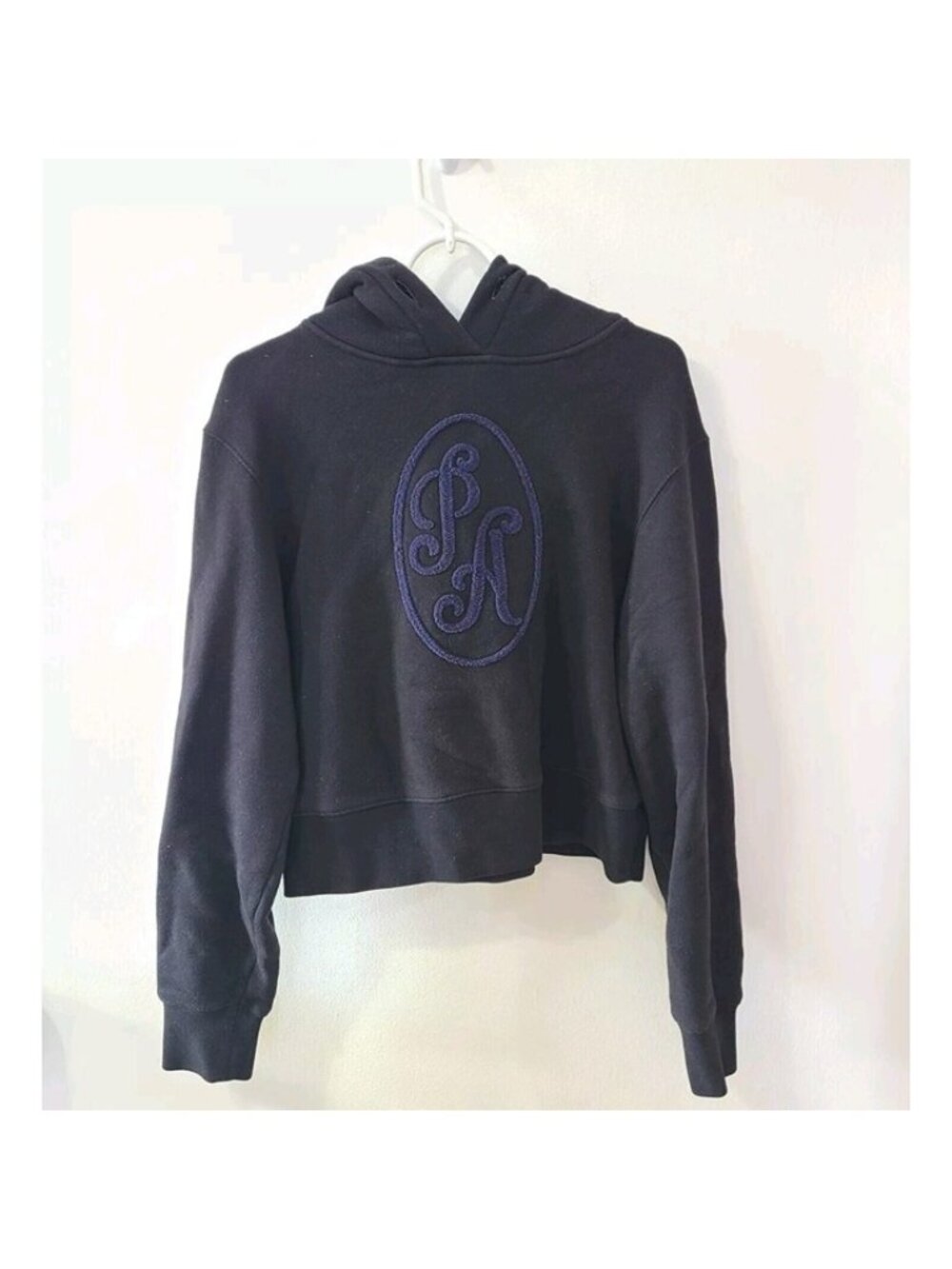Palm Angels Men's Hoodie Size M Black Cotton